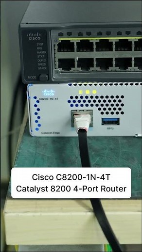 Cisco C8200-1N-4T Catalyst 8200 4-Port Router Troubleshooting #cisco #router
