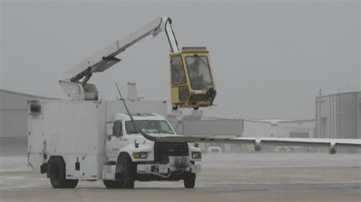 Winter storm threatens flight delays at Amarillo airport