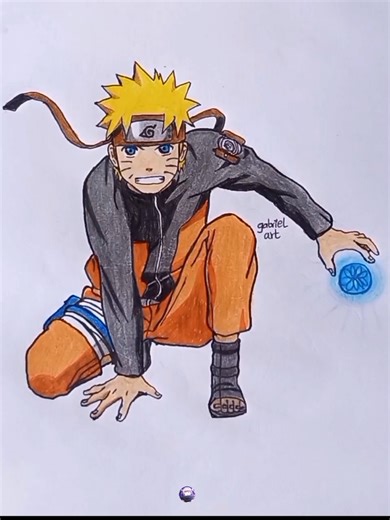 Naruto uzumaki, speed drawing #animedrawing #animeart #howtodraw #narutouzumaki #naruto