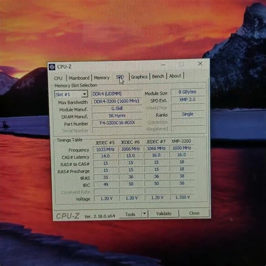 Memory RAM PC Longdimm GSkill Sniper X DDR4 16GB 8GB x2 3200MHz K******e
