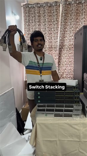 TungaBadra Networks on Instagram: "Switch stacking explained..! #cisco #networking #stacking #datacenter #tungabadranetworks"