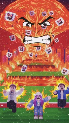 2D Animation – Escape Tsunami Roblox (Brainrot Moment)