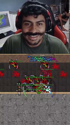 Eu sou muito ruim jogando otserver, bigodezerah passou vergonha #tibia