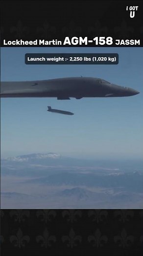 Insanely Powerful AGM-158 JASSM Can Penetrate Anything!