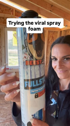 Everyone’s calling it the viral spray foam, but here’s why it actually matters. BEEST USA FullStop Spray Foam expands to seal gaps and lock in comfort. R-value is 4.12 per inch, giving you R-8.24 at 2 inches and about R-16.48 at 4 inches. It helps stop drafts, reduce heat loss, and keep indoor temperatures more stable. Perfect for those small gaps around the house you’ve been meaning to fix. Sometimes the viral stuff is viral for a reason. Shop link in bio | Getbeest