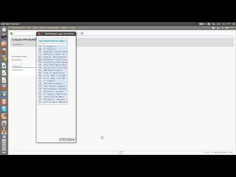 Notification creation in plant maintenance Module of SAP