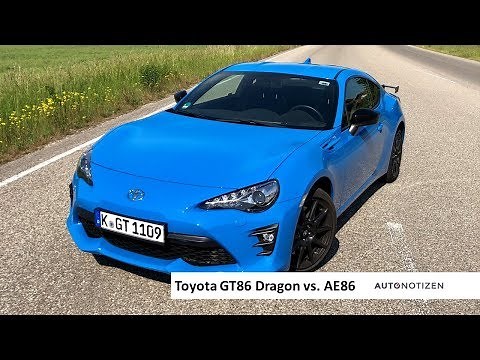 Toyota GT86 and AE86: Driving fun with rear-wheel drive - Review, test, driving report