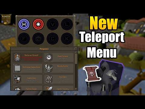 OSRS Just Added a Minigame Teleport Menu