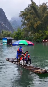 3.8M views · 9.2K reactions | ‍♀️Take a bamboo raft to experience it properly and be amazed! Guilin Landscape: A Must-See Scenery. : douyin-飞进桂林山水 #Guangxi #Guilin #BambooRaft #TravelGoals #MustSee #BeautifulDestinations | Fantastic China | Facebook