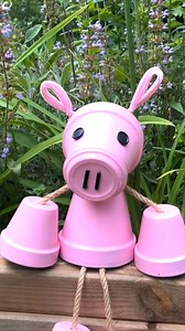 98K views · 486 reactions | This is our new favorite way to use terracotta pots! 﫢 Add some pink paint, some rope, pipe cleaners and glue and you just created the cutest piggy pot decor ever!  This DIY will add a touch of charm to your indoor or outdoor space! We’re obsessed!✨ | DIY with Hometalk | Facebook
