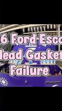 2016 Ford Escape Head Gasket Failure
