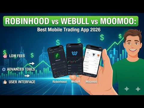 Robinhood vs Webull vs Moomoo: Best Mobile Trading App 2026
