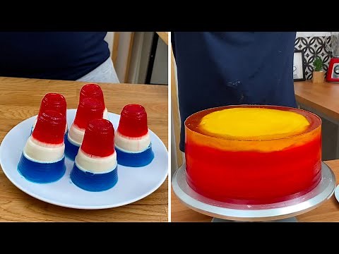 JELLO FOR DAYS 🍮🍬 3 fun jello dessert ideas!