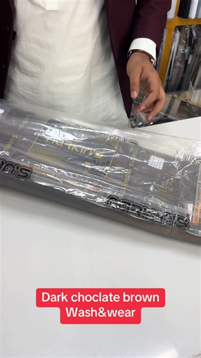 Explore Dark Chocolate Brown Wash & Wear Fabrics