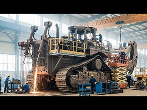 Inside a GIANT Bulldozer are Built