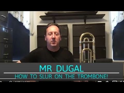 HOW TO SLUR ON THE TROMBONE!!
