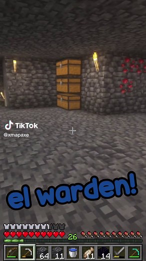 Pon un warden en tu vida❤️ #fyp #fypシ #mapaxe #minecraft #novia #trolleo #minecraftmemes #parati #youtube #youtuber