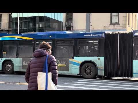Yorkville bound 2019 Nova Bus LFS SmartBus Articulated on the M86-SBS at 86th Street & 2nd Avenue