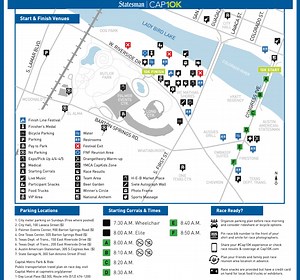 2025 Statesman Cap10K guide: See packet pickup times, race map, road closures and more