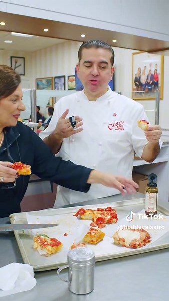 Maddalena is off the hook for now 🍕😂 | Carlo's Bakery