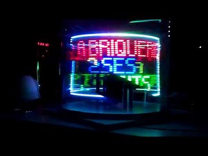 Affichage à persistance rétinienne POV (2ème version)