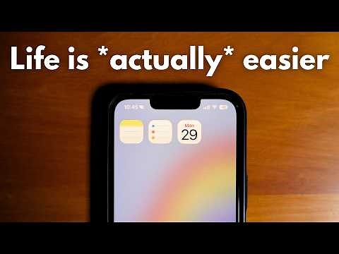 How I Organize My Life Using Apple Calendar, Reminders & Notes | iPhone Tutorial