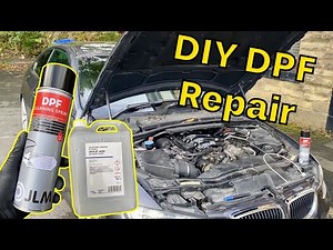 BMW E90 Clogged DPF Cleaning DIY. E92 335d Blocked DPF Easy Repair (JLM DPF Cleaner + Oxalic Acid)