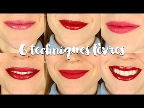 6 techniques de maquillage LÈVRES à connaître !