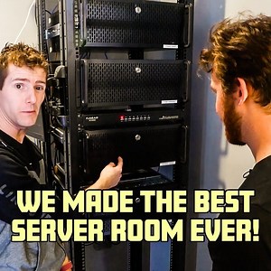 1M views · 4.6K reactions | WE MADE THE BEST SERVER ROOM EVER! | The Hacksmith | Facebook