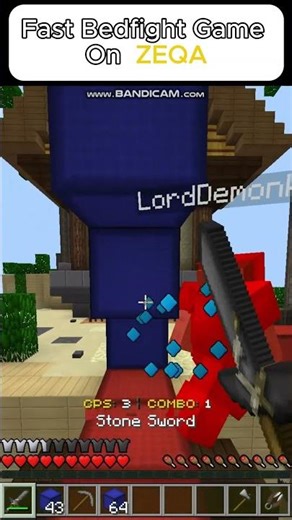 Bro needs better internet 💀😭🙏 #minecraft #zeqa4k #bedfight