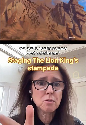 Staging The Lion King's Iconic Stampede Scene