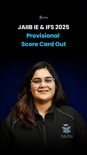 JAIIB IE and IFS 2025 Provisional Score Card Out How to Check Provisional Score Card of JAIIB