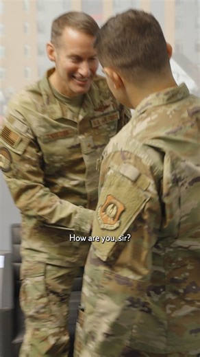 Air Force ROTC student James Hrdy '26 talks with Brigadier General Stephen Snelson '97 about his time at #SyracuseU, his career flying Air Force One, what Being Orange means to him and more 🍊 🎥 Full video on our YouTube channel! Institute for Veterans and Military Families - IVMF Syracuse University Office of Veteran and Military Affairs | Syracuse University