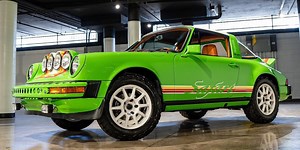 1974 porsche 911 carrera targa restored as a ‘safari’ off-road vehicle
