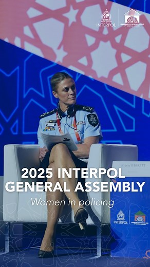 60K views · 2K reactions | Krissy Barrett, Australian Federal Police Commissioner, on the keys to leading by example. | INTERPOL HQ | Facebook