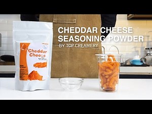 Satisfy Your Cravings with Our Cheddar Cheese Seasoning Powder! | TOP Creamery