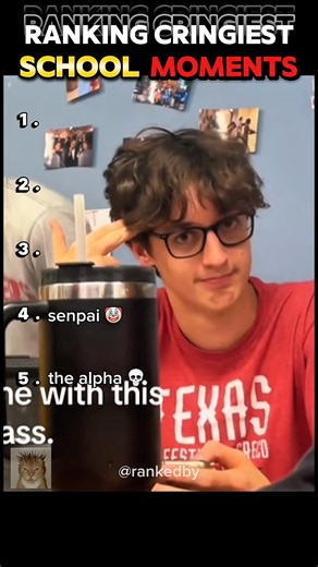 Ranking Best Cringy School Moments 🤪