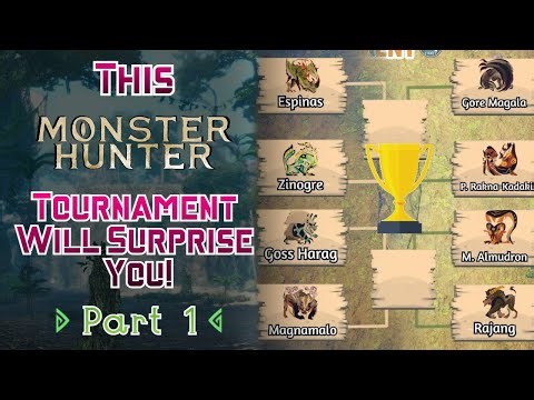 So I hosted a complete Monster Hunter tournament! (Part 1)