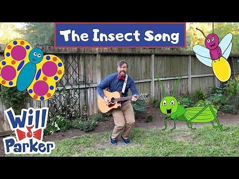 The Insect Song | Sing and Dance! | Movement Songs for Children | Music for Kids | Will Parker