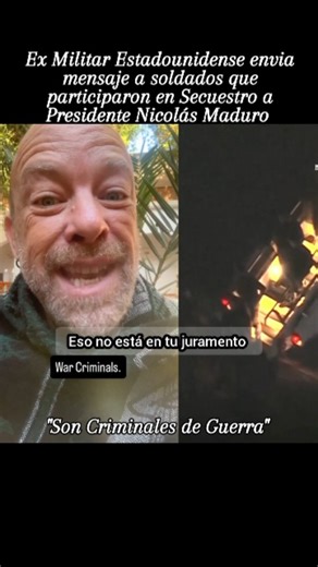 Oziel J. Loran S. on Instagram: "Todos los que participaron en la incursión en territorio venezolano para secuestrar al Presidente Nicolás Maduro y su Esposa, y además lanzaron misiles a población civil: ""Son Criminales de Guerra" y como tal les llegará la hora de ser juzgados. Imágenes: Redes Sociales"