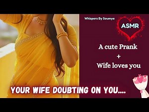 Wife Roleplay || Hindi Romantic ASMR || Cute Prank Soft Spoken