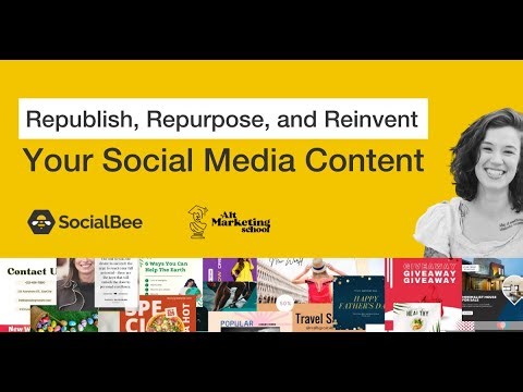 How to Republish, Repurpose and Reinvent Your Social Media Content
