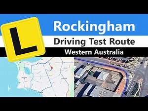 Rockingham Driving Test Route, WA - Mock Test Map - App Download