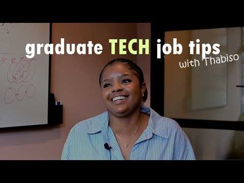How to Land a Graduate Tech Job at Entelect | CV & Skills Tips with Thabiso