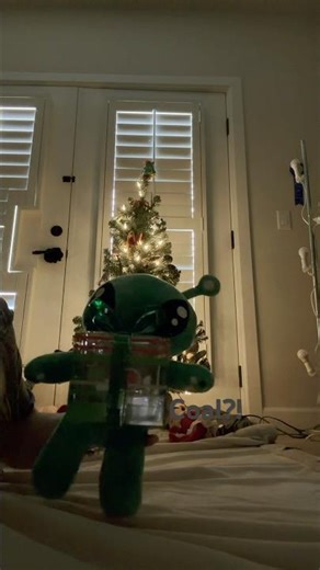 Alien gets coal for Christmas?! #christmas #xmas #christmastree #decoration #relatable #ikeaalien