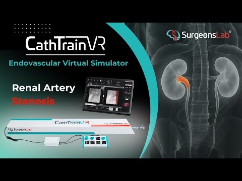 Renal Artery Stenosis Procedure — Fully Simulated on CathTrain VR