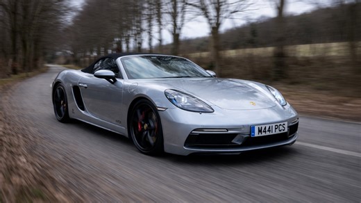 Driving the Porsche 718 Boxster GTS on open roads