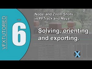 PFTrack 2017 Tutorial - Starter Level - Preview Video 6 - Solving, Orienting and Exporting