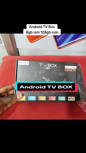 MXQ Pro 5G Android TV Box with 4K Display