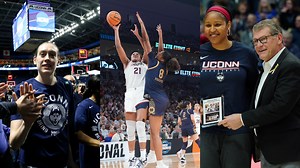 Sarah Strong Surpasses Maya Moore And Equals Breanna Stewart for Impressive UConn Record As Huskies Outclass Notre Dame | College Sports Network